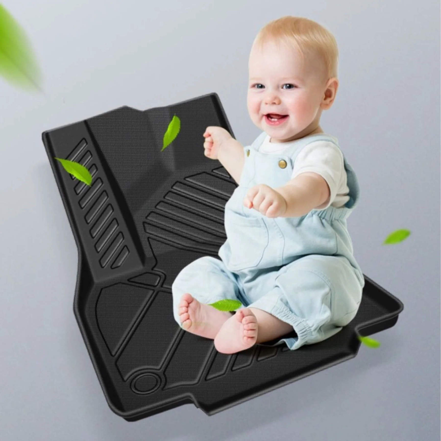 All-Weather Rubber Floor Mat for BYD Dolphin