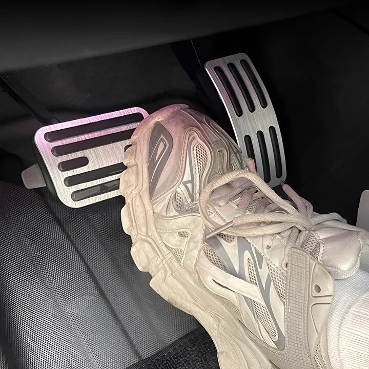 Brushed Aluminum Performance Pedals for Shark 6