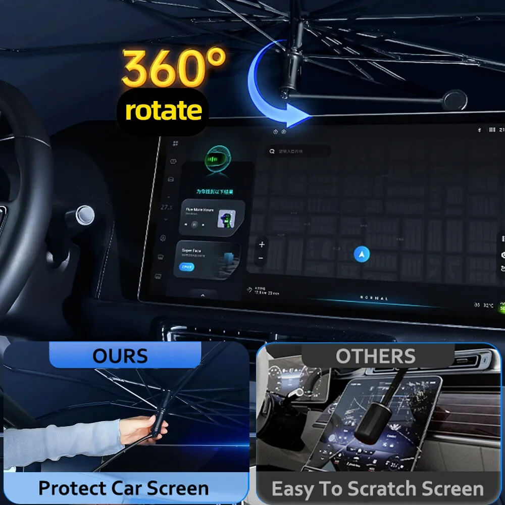 Car Windshield Sun Shade Umbrella for BYD