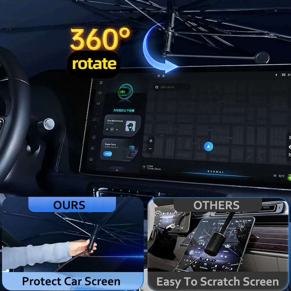 Car Windshield Sun Shade Umbrella for BYD