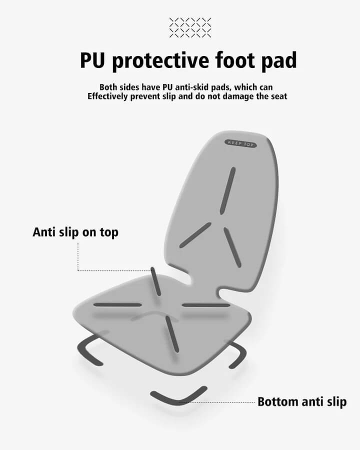 Child Safety Seat Pad Protection Bottom Wear Mat for BYD