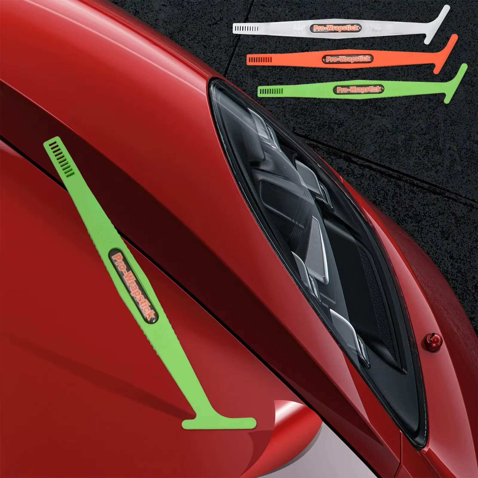 Car Wrap Stick Magnet Micro Squeegee for BYD