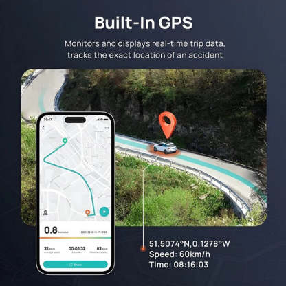 Dash Cam 2.7K HD with 2-Inch Screen, Supports 24-hour Monitoring for BYD