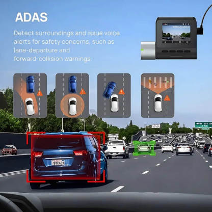 Dash Cam 2.7K HD with 2-Inch Screen, Supports 24-hour Monitoring for BYD