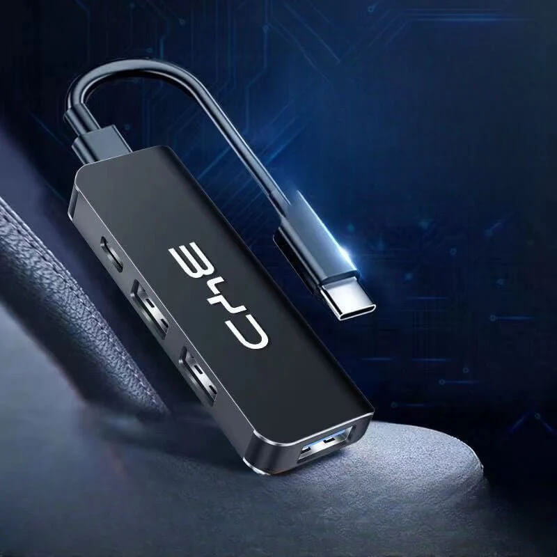 USB Hub 4-In-1 Dock Charger for BYD