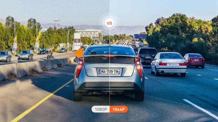 Dash Cam 2.7K HD with 2-Inch Screen, Supports 24-hour Monitoring for BYD