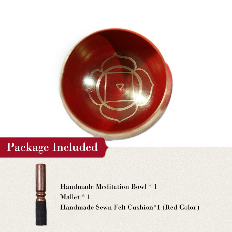 བོད་ཀྱི་རིགས Buddha Stones Tibetan Sound Bowl Handcrafted for Chakra Healing and Mindfulness Meditation Singing Bowl Set-བོད་ཀྱི་རིགས