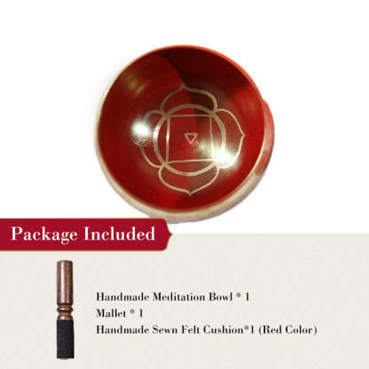 བོད་ཀྱི་རིགས Buddha Stones Tibetan Sound Bowl Handcrafted for Chakra Healing and Mindfulness Meditation Singing Bowl Set-བོད་ཀྱི་རིགས
