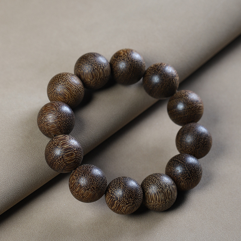 བོད་ཀྱི་རིགས Tibetan White Kyara Agarwood Buddhist Bracelet – Handcrafted Prayer Beads