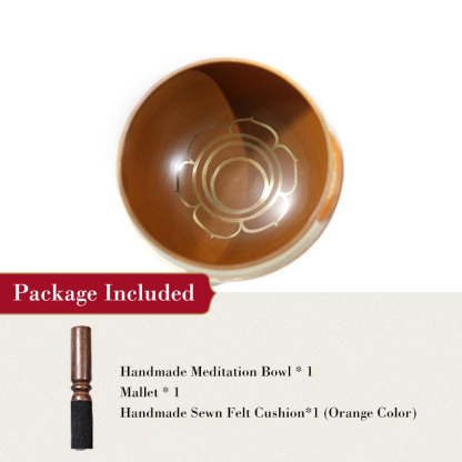 བོད་ཀྱི་རིགས Buddha Stones Tibetan Sound Bowl Handcrafted for Chakra Healing and Mindfulness Meditation Singing Bowl Set-བོད་ཀྱི་རིགས