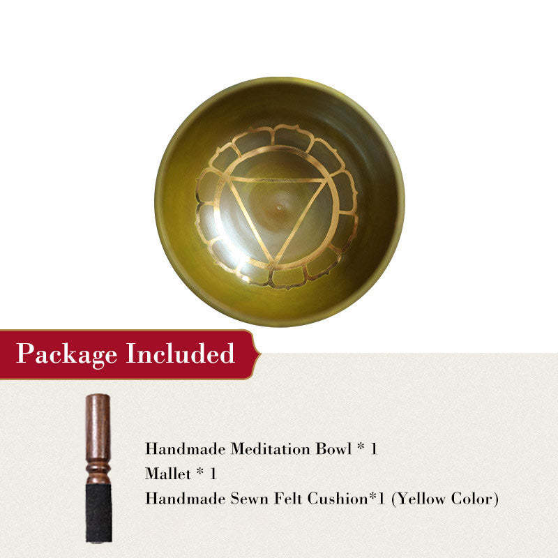 བོད་ཀྱི་རིགས Buddha Stones Tibetan Sound Bowl Handcrafted for Chakra Healing and Mindfulness Meditation Singing Bowl Set-བོད་ཀྱི་རིགས