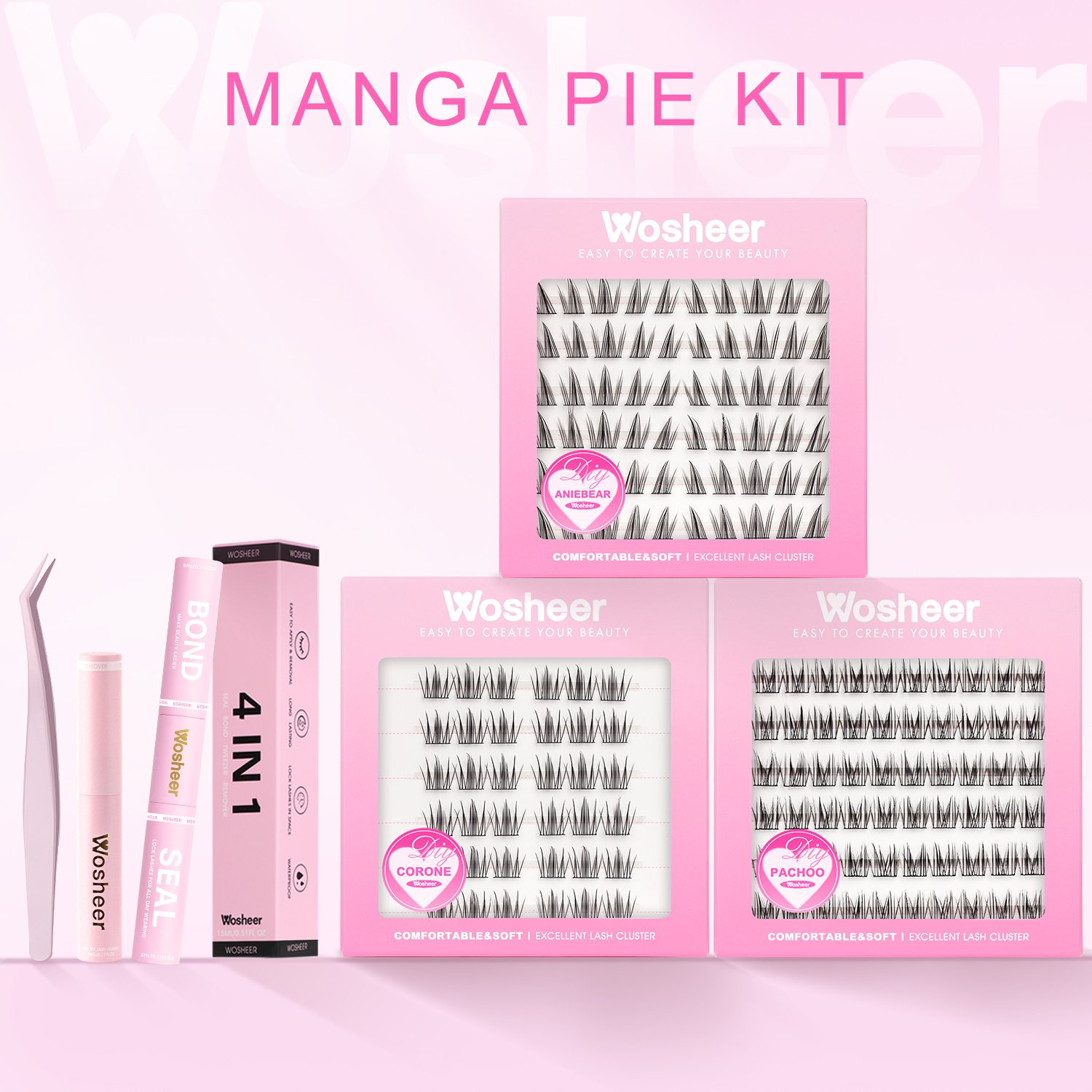 Manga Lashes Kit
