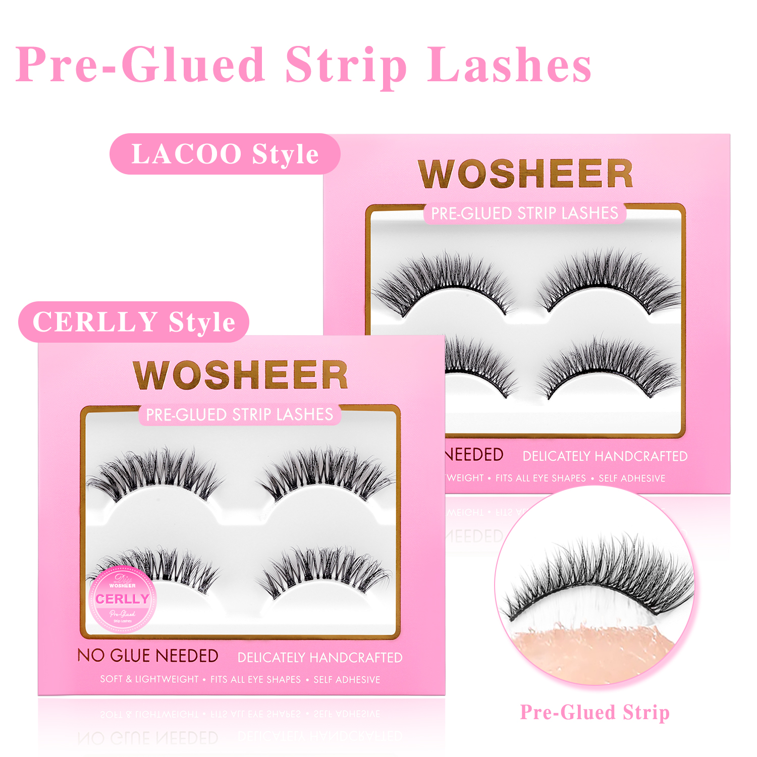 Preglued Strip Lashes