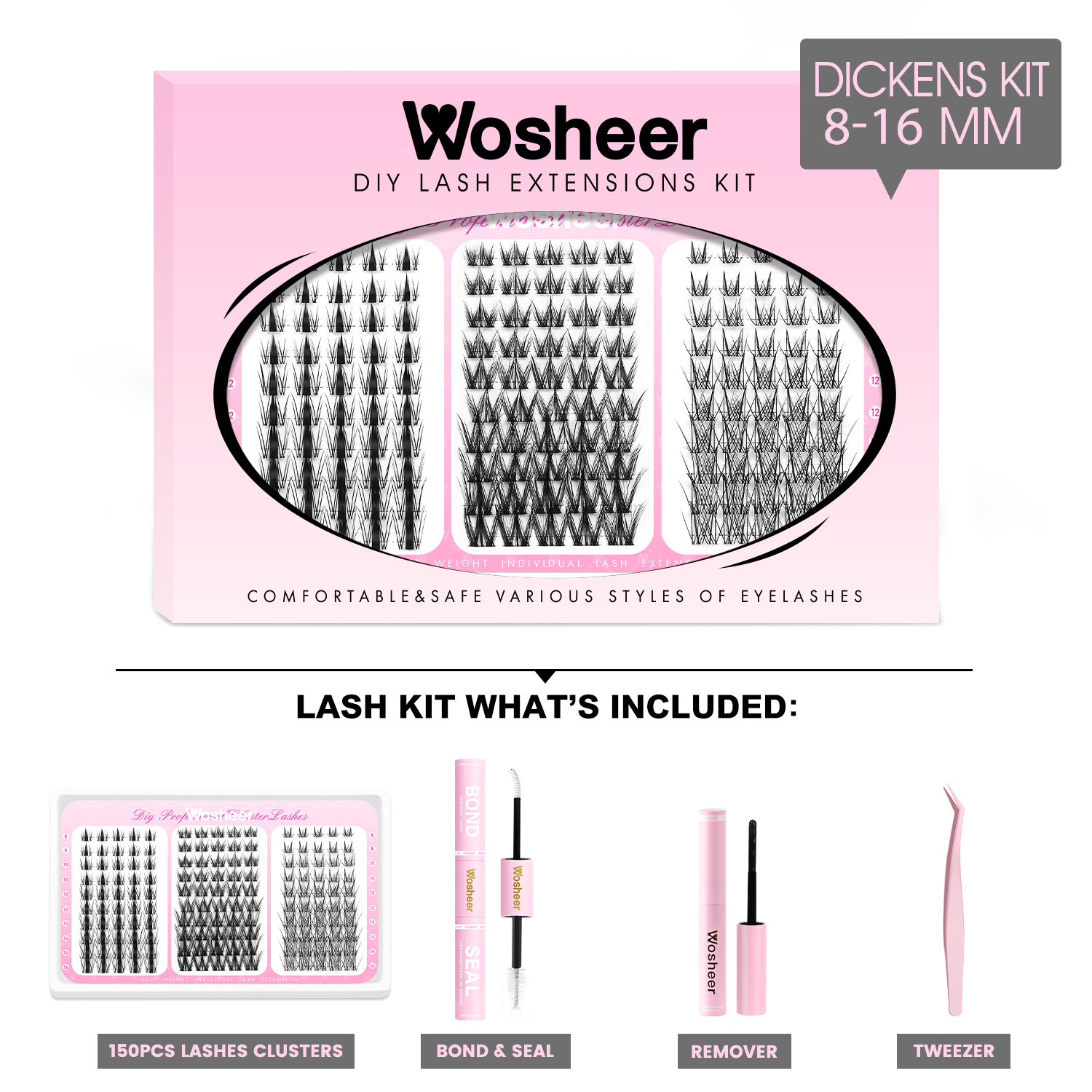 DICKENS Lash Clusters