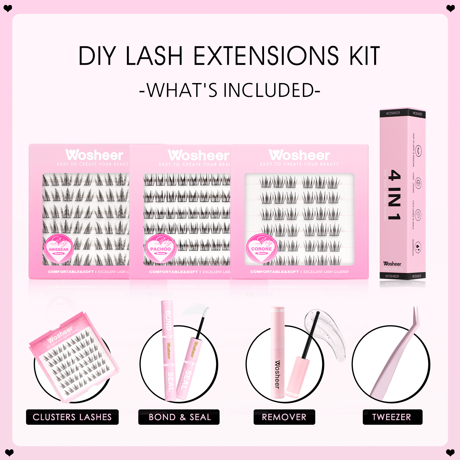 Manga Lashes Kit