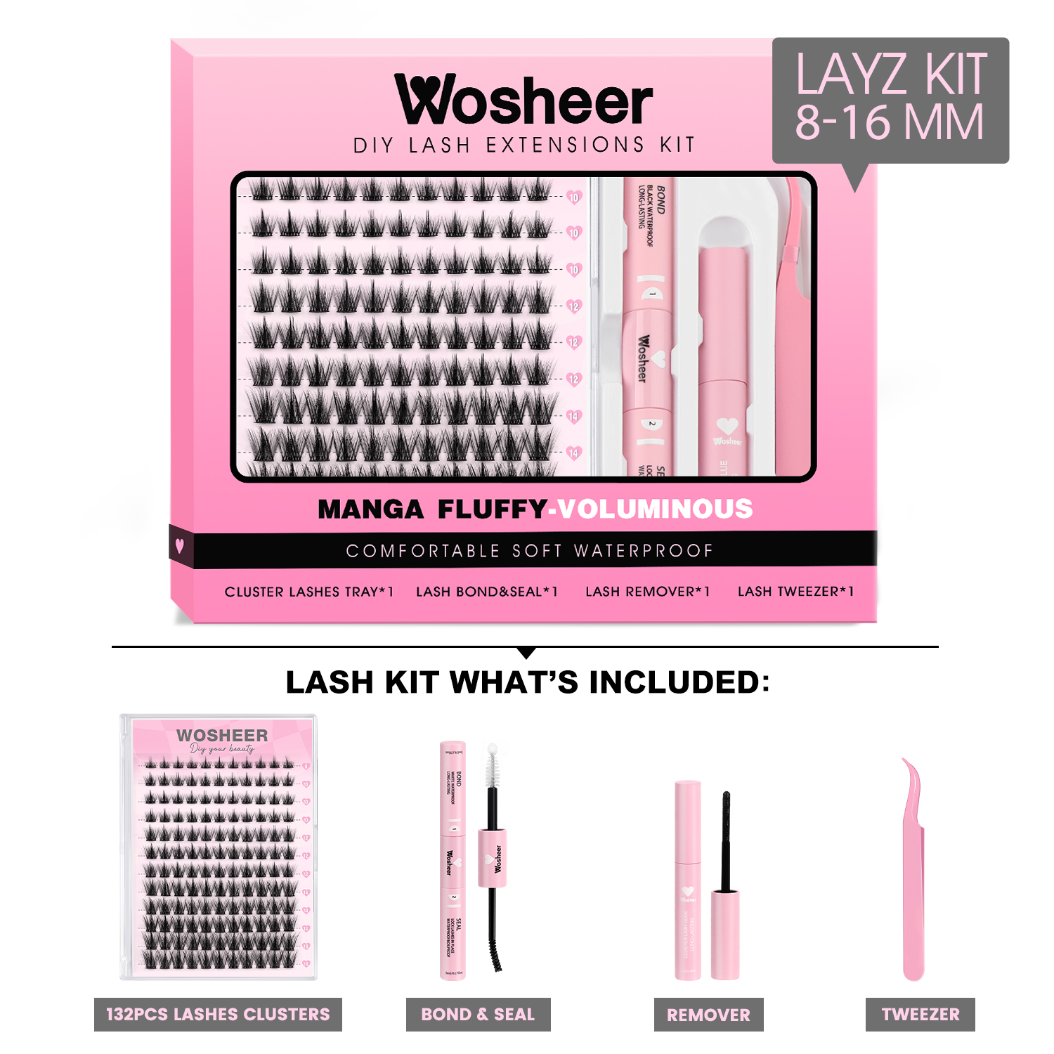LAYZ Wimpernbüschel