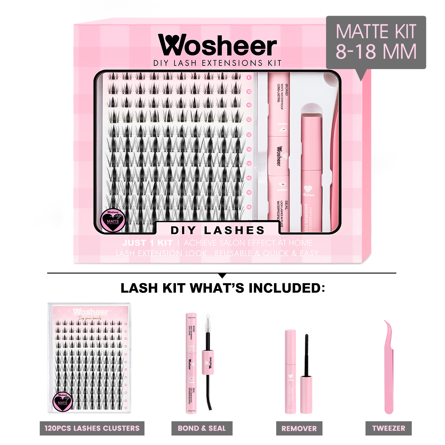 MANGA MATTE Lash Clusters