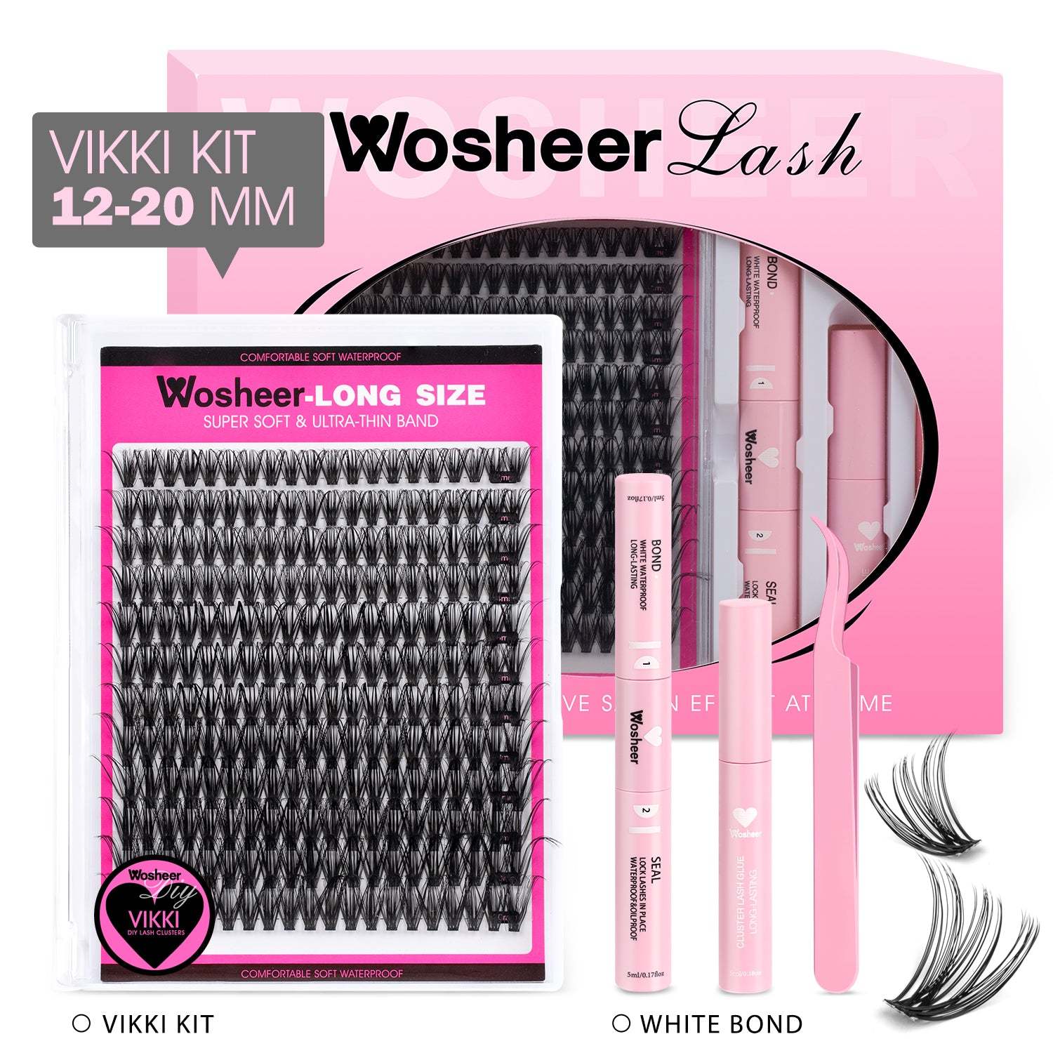 VIKKI Lash Clusters - WOSHEER