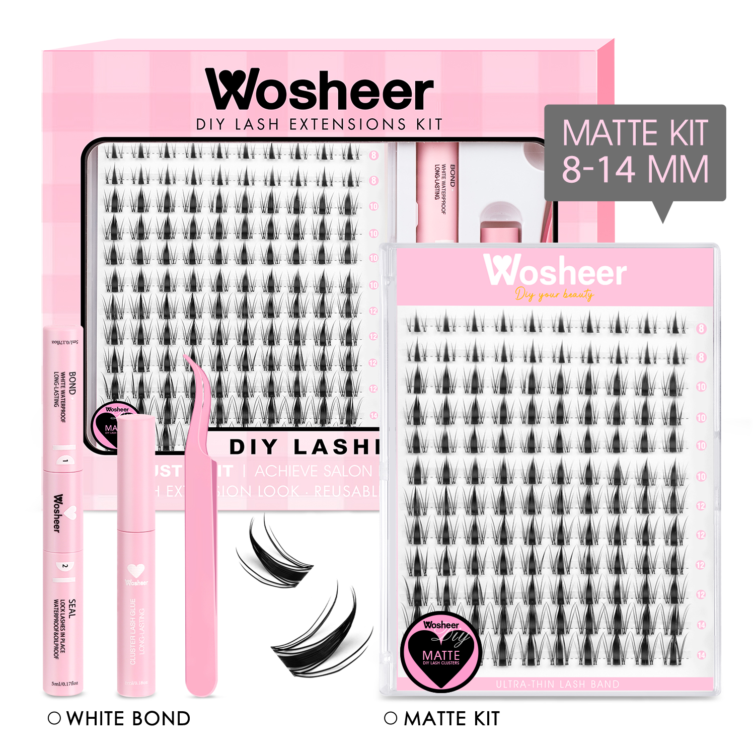 MANGA MATTE Lash Clusters