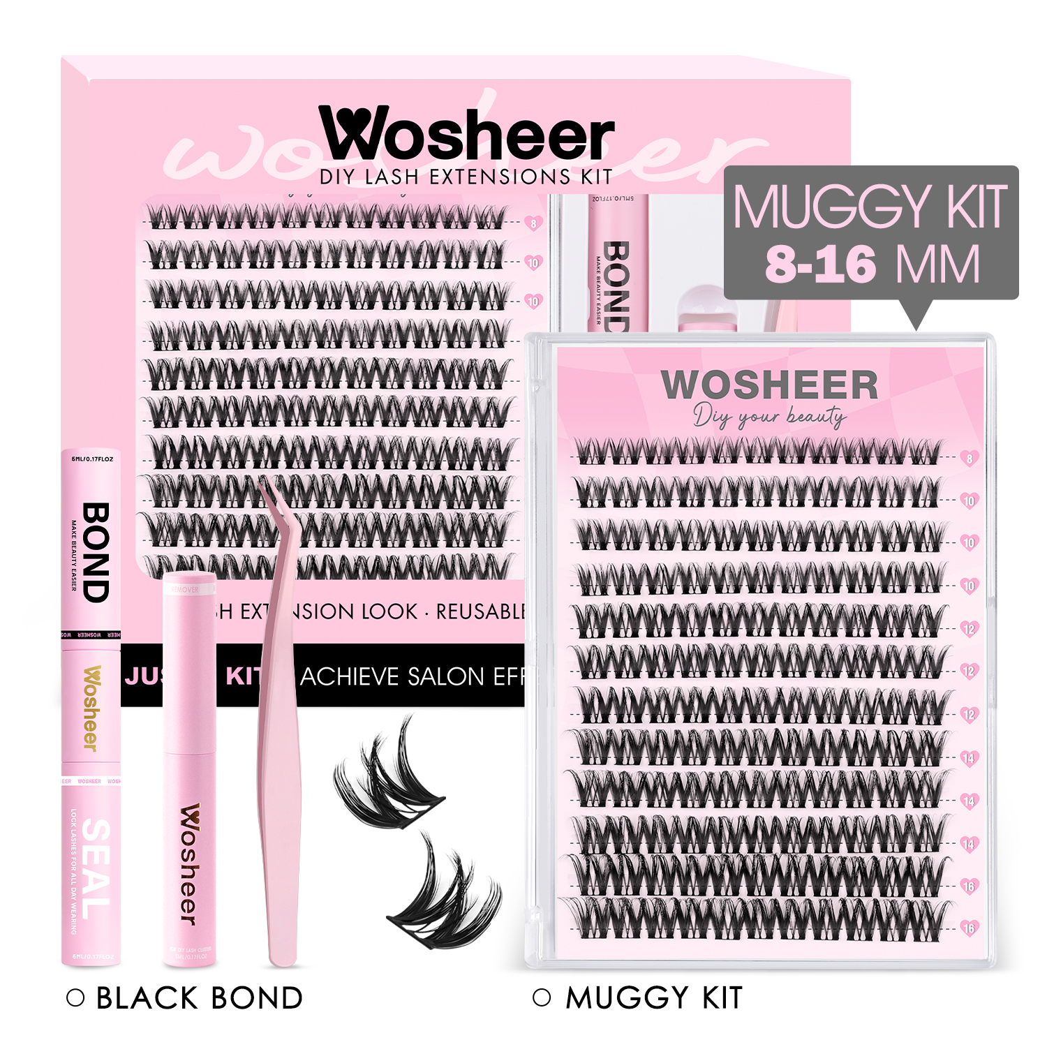 MUGGY ROUGEE Wimpernbüschel