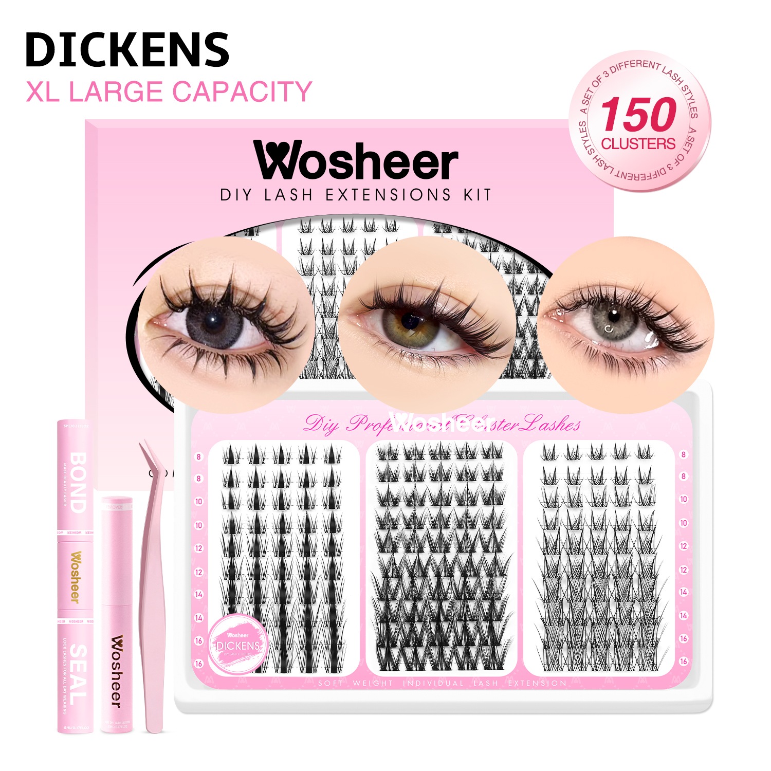 DICKENS Wimpernbüschel