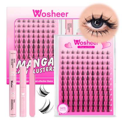 MATTE Lash Clusters - MX - WOSHEER