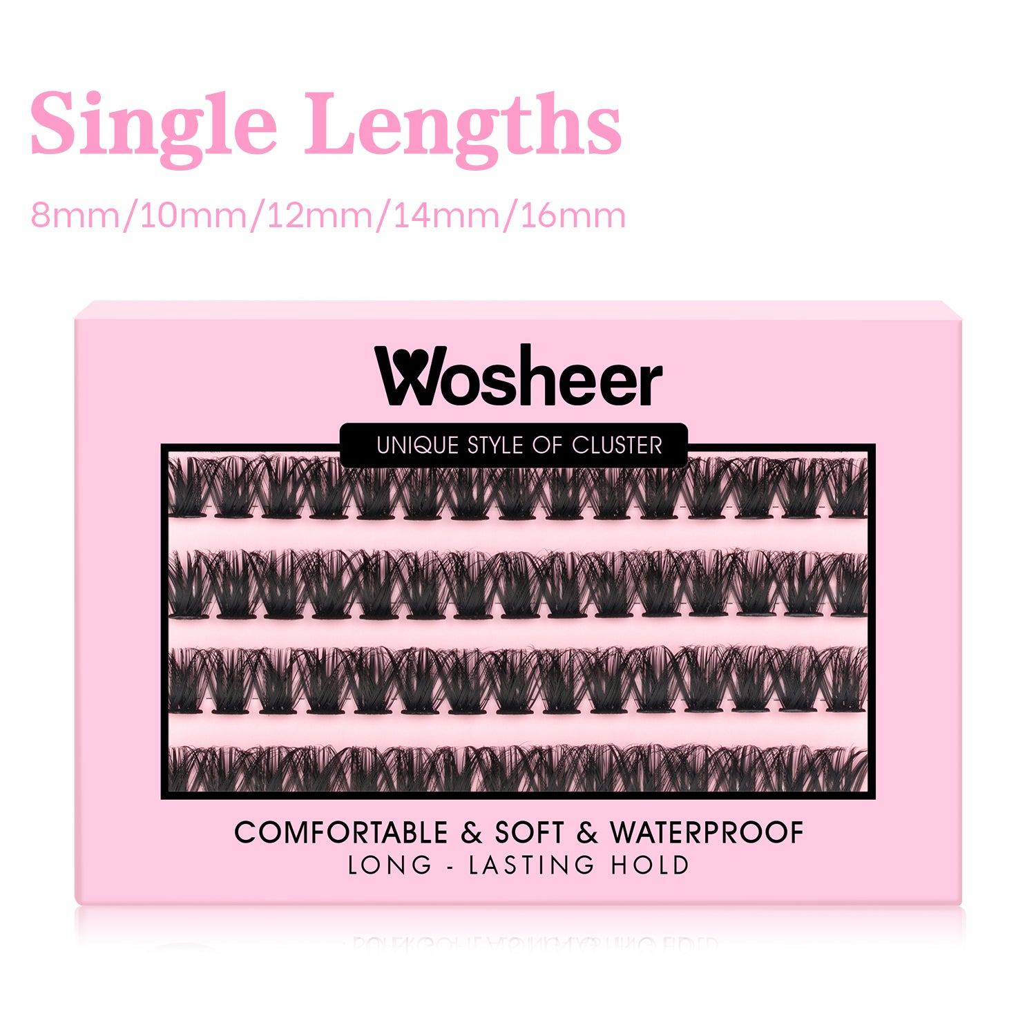FLIRTY Lash Clusters - WOSHEER