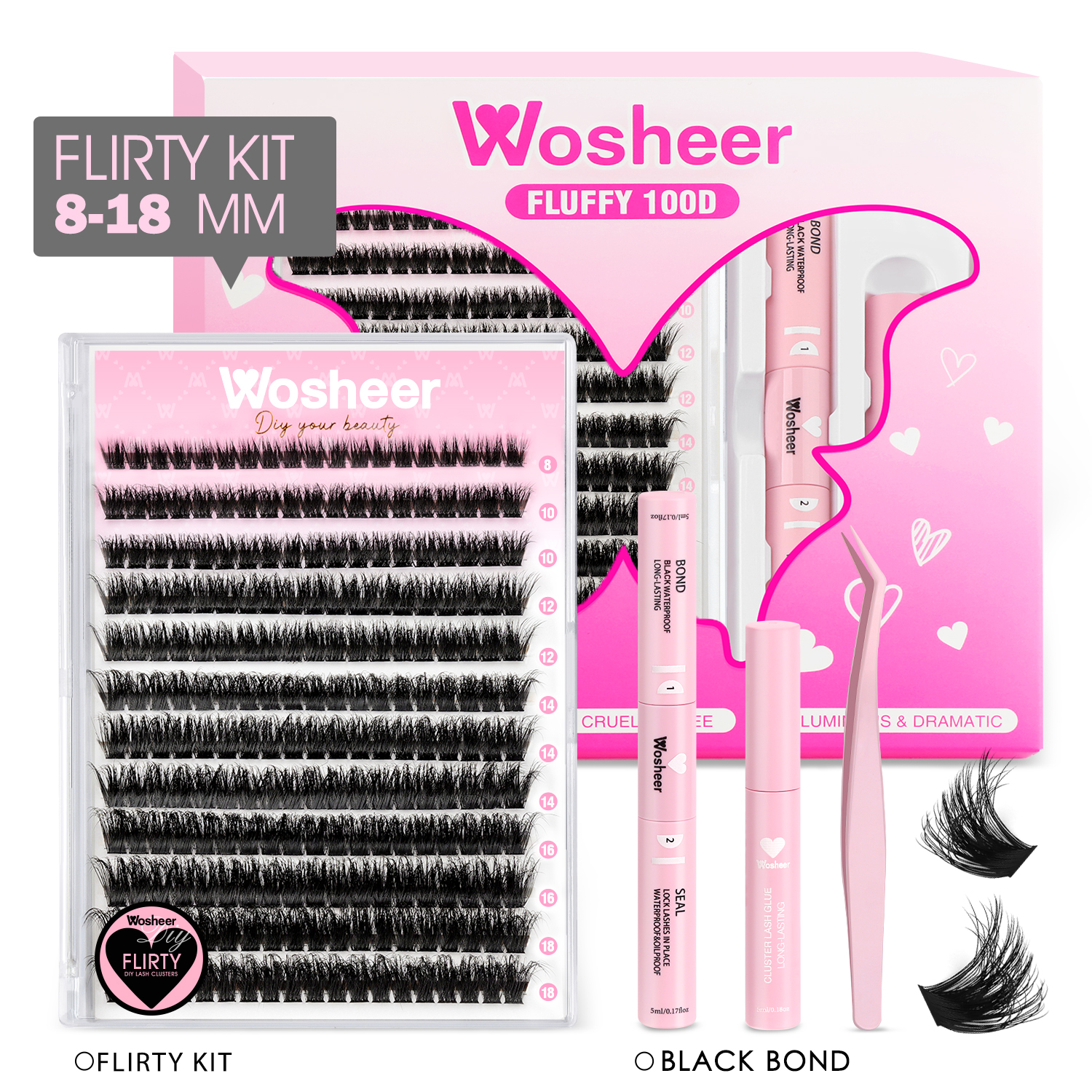 FLIRTY Lash Clusters
