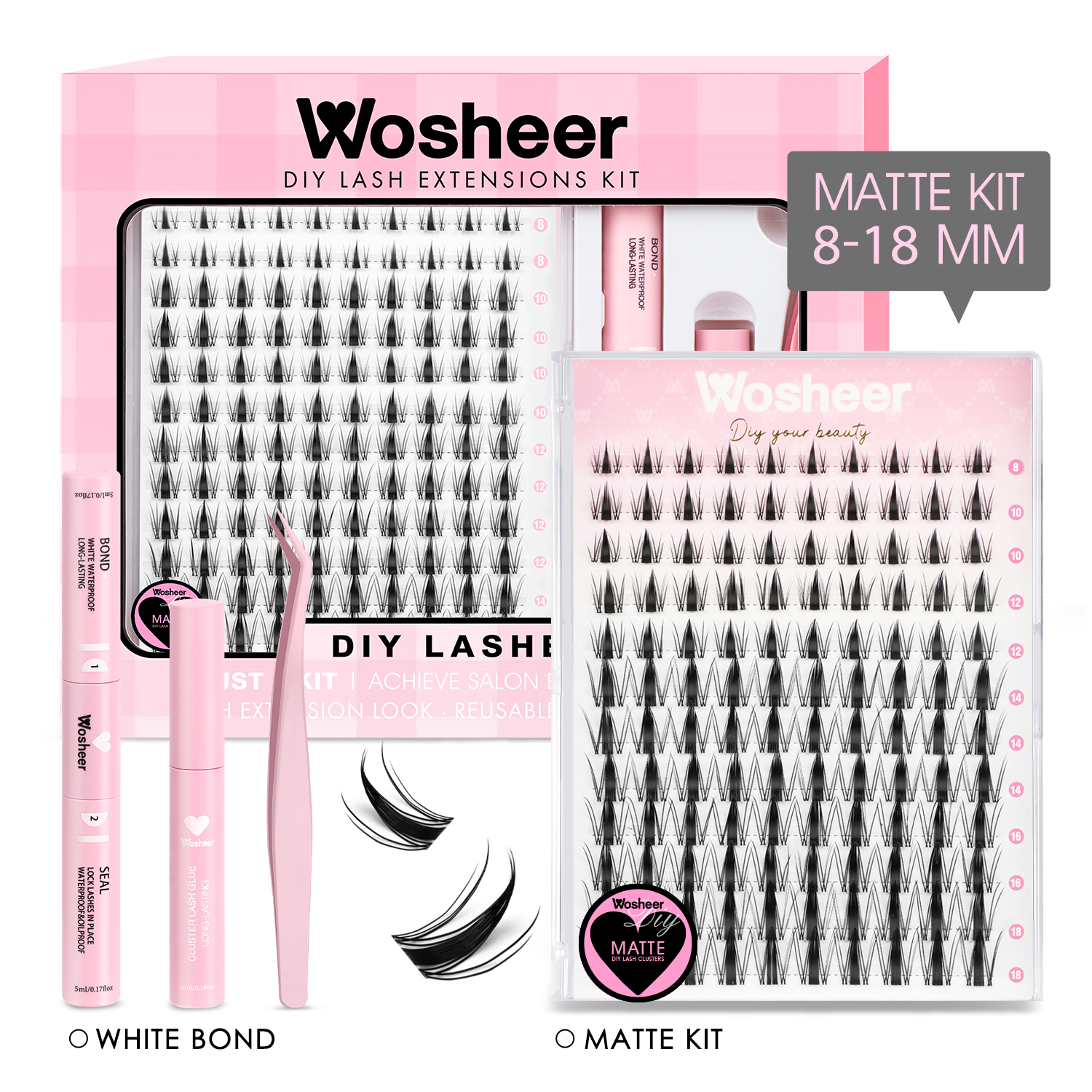 MANGA MATTE Lash Clusters