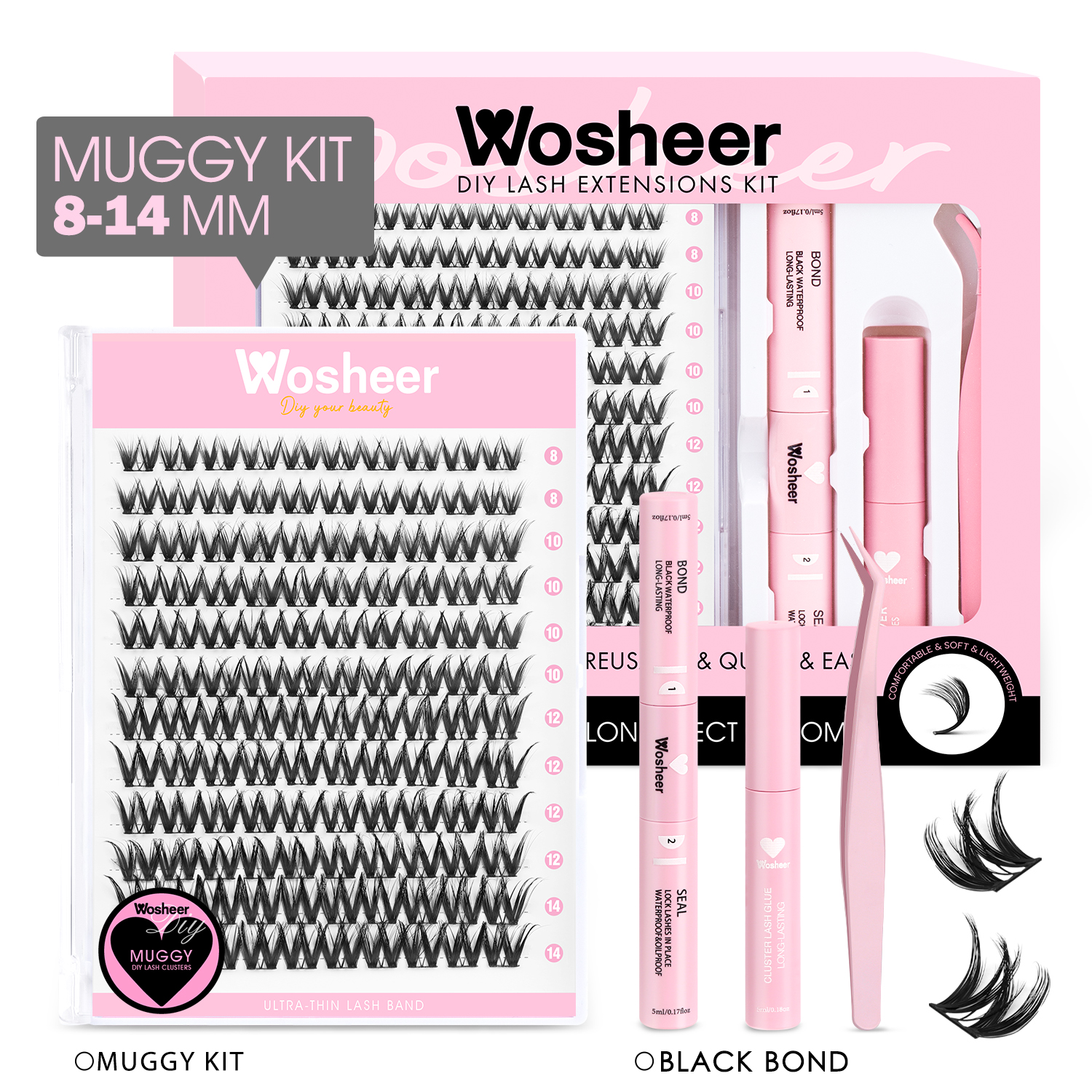 MUGGY Lash Clusters