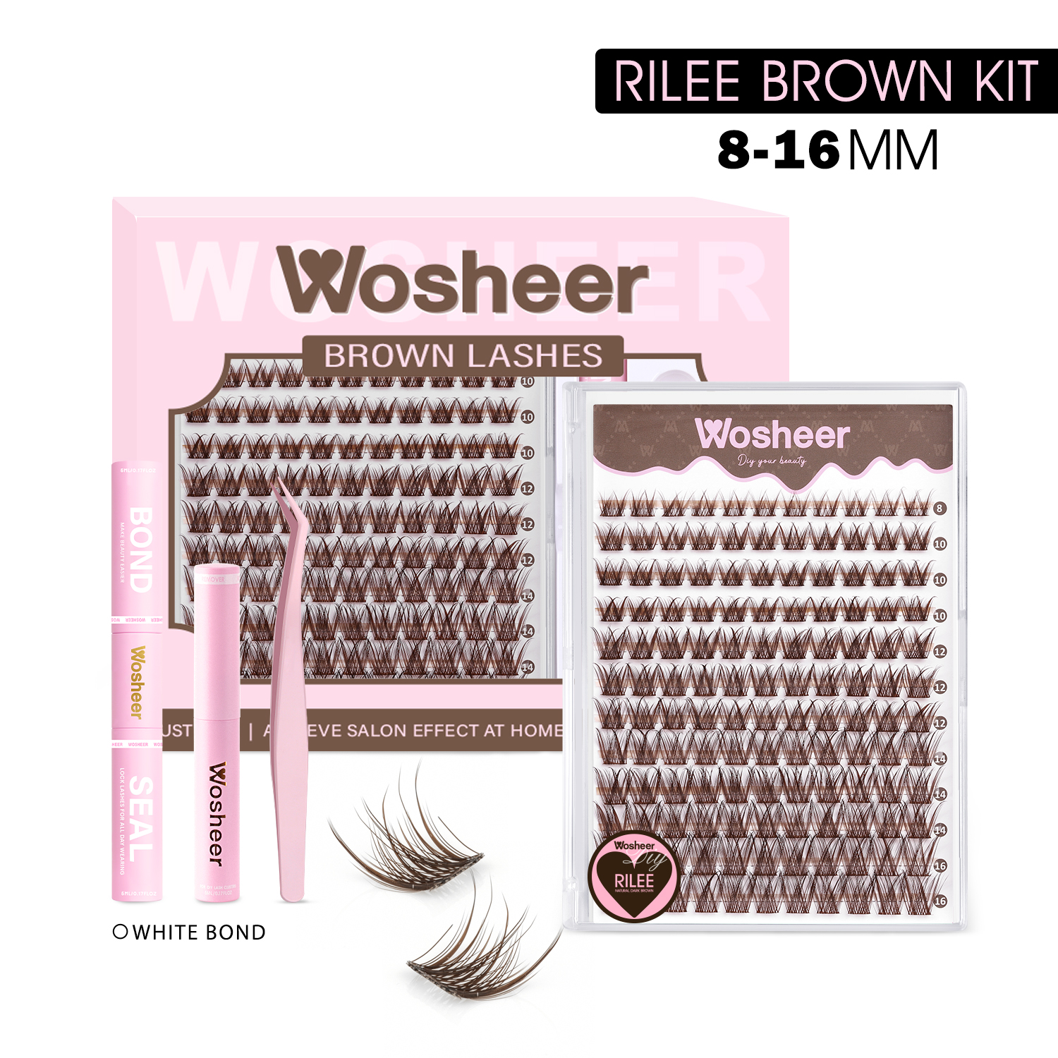 RILEE BROWN Wimpernbüschel
