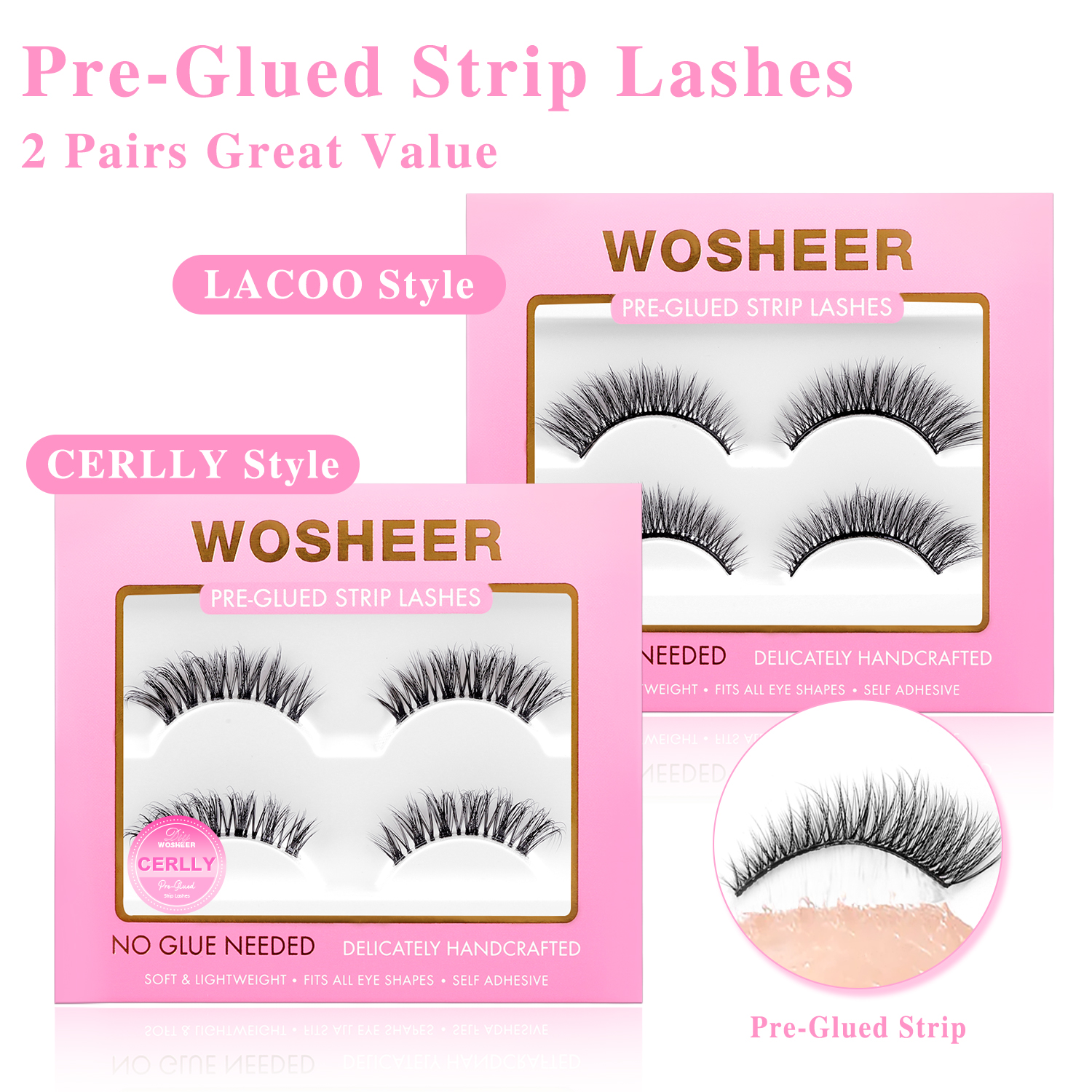 Preglued Strip Lashes