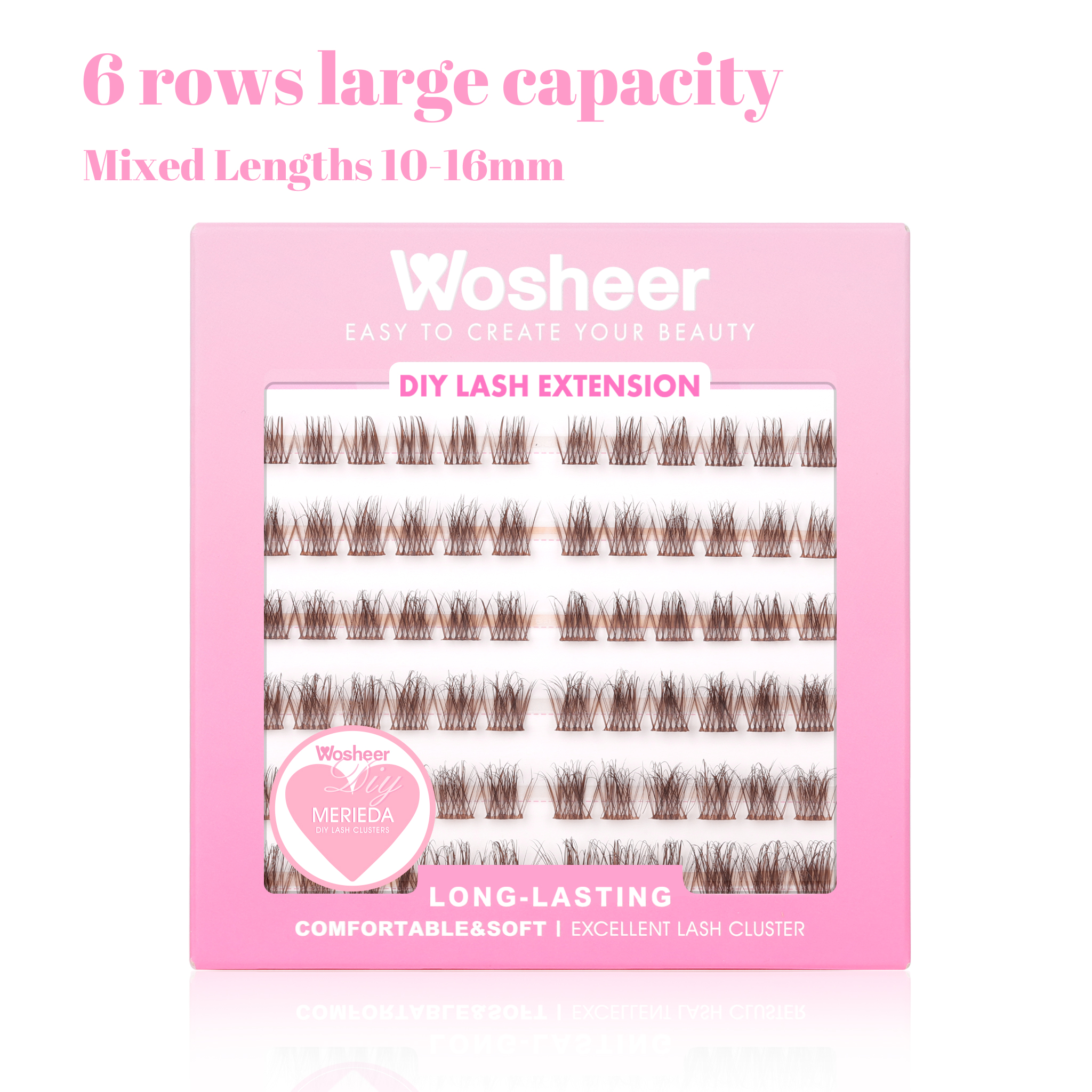 MERIEDA BROWN Lash Clusters