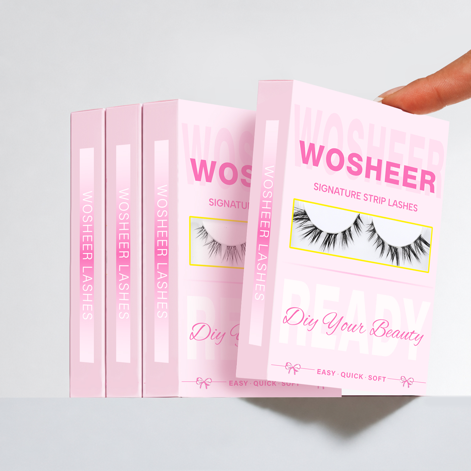 Pre-Matched Cluster Lashes