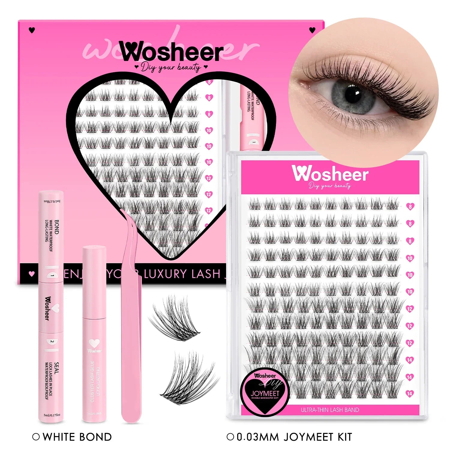 Lash Kit Wholesale Bundle - WOSHEER
