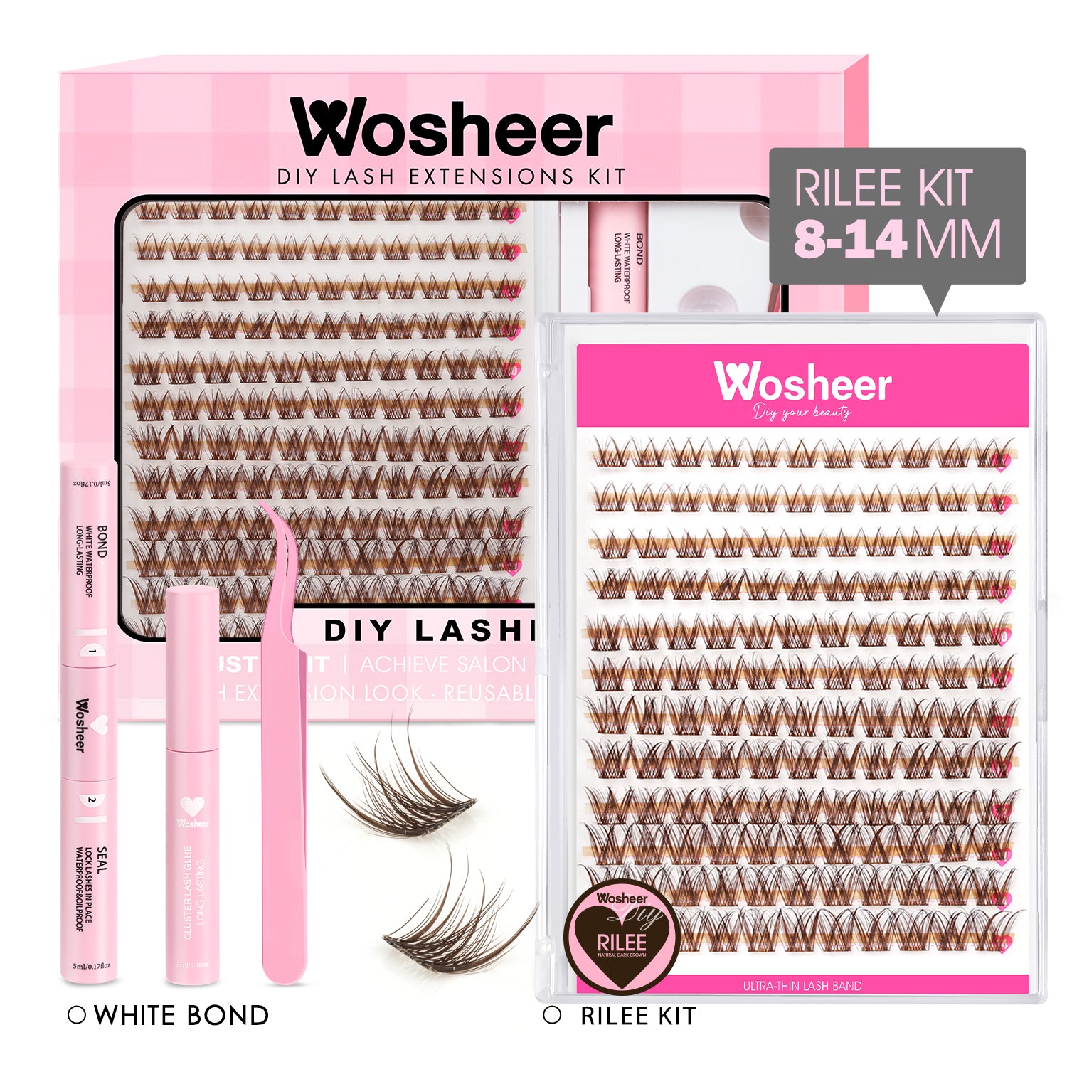 RILEE BROWN Lash Clusters