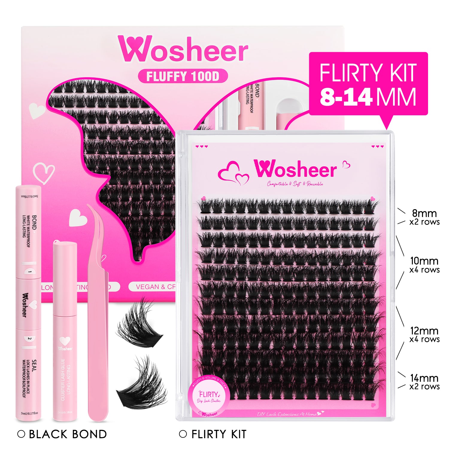 Lash Kit Wholesale Bundle - WOSHEER