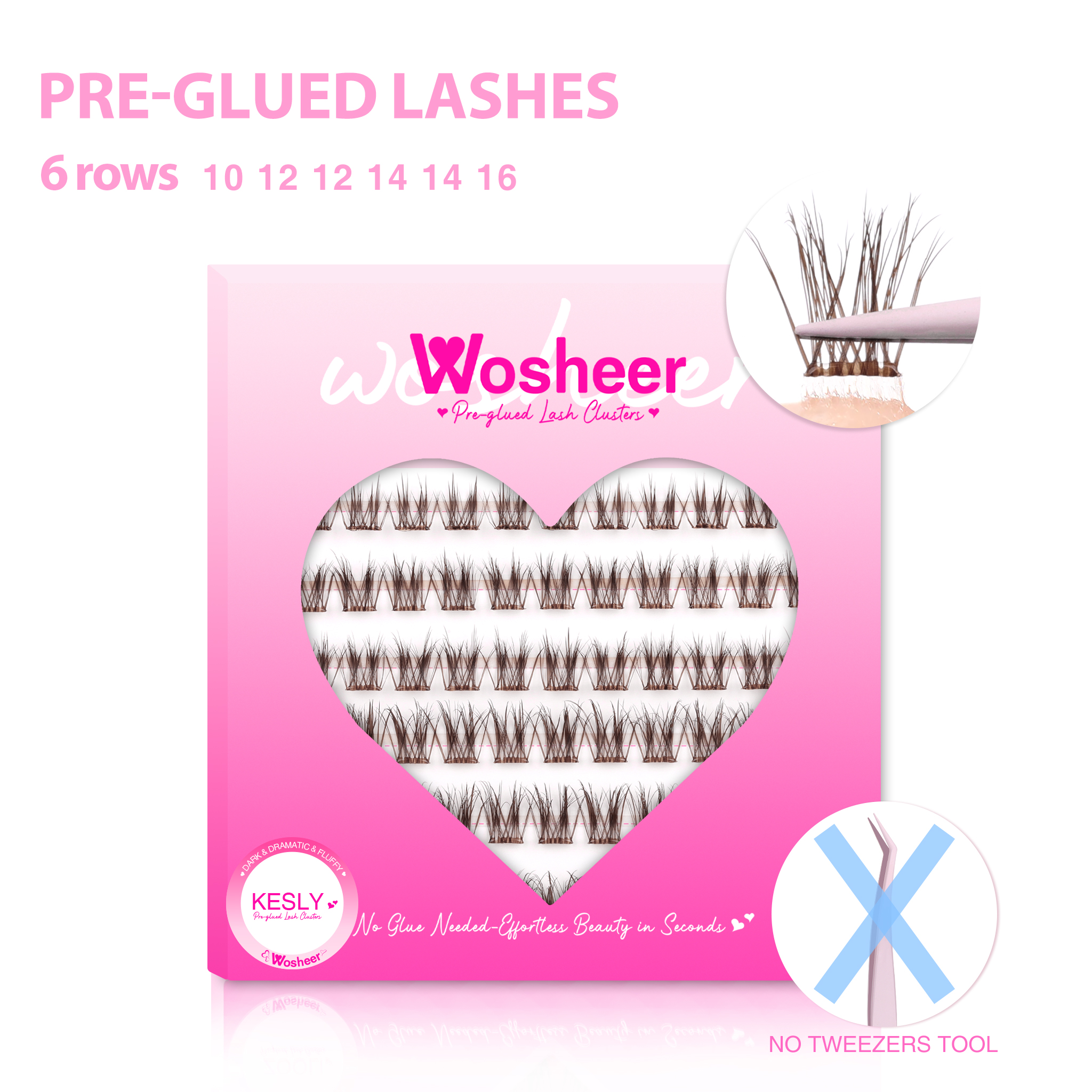 KESLY Lash Clusters