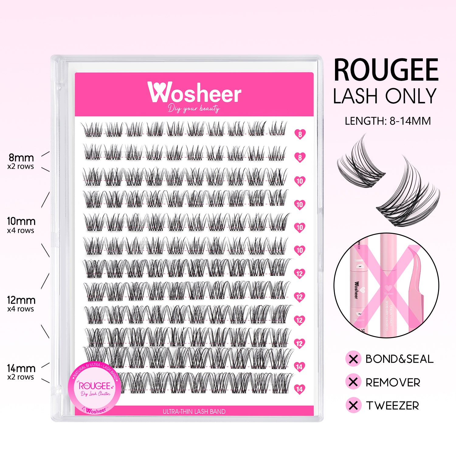Lash Only Wholesale Bundle - WOSHEER