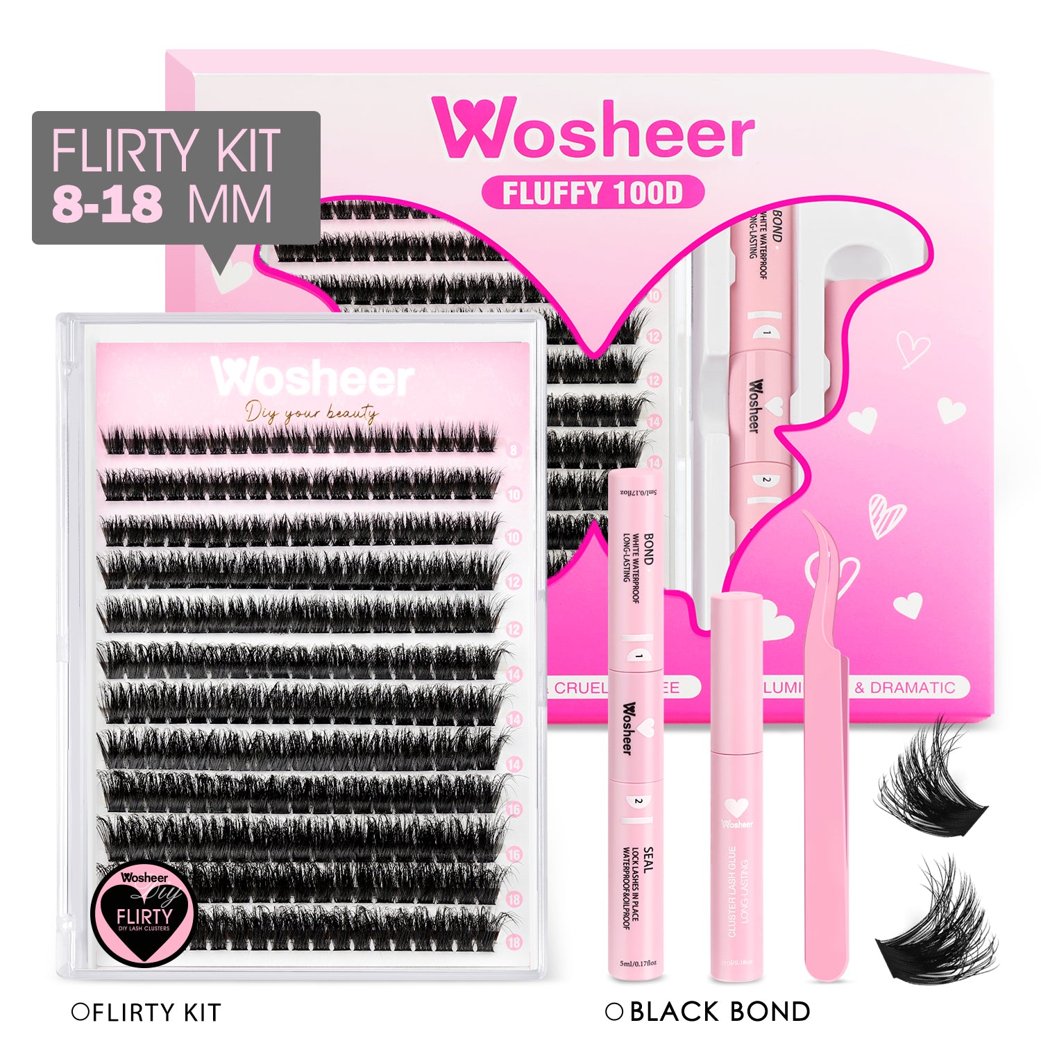 Lash Kit Wholesale Bundle - WOSHEER