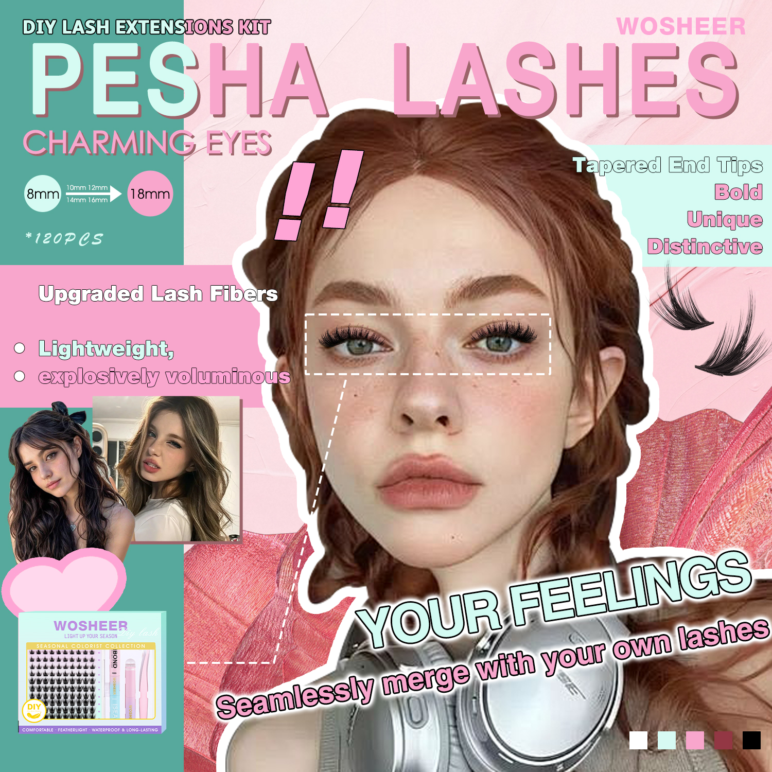 PESHA Lash Clsuters