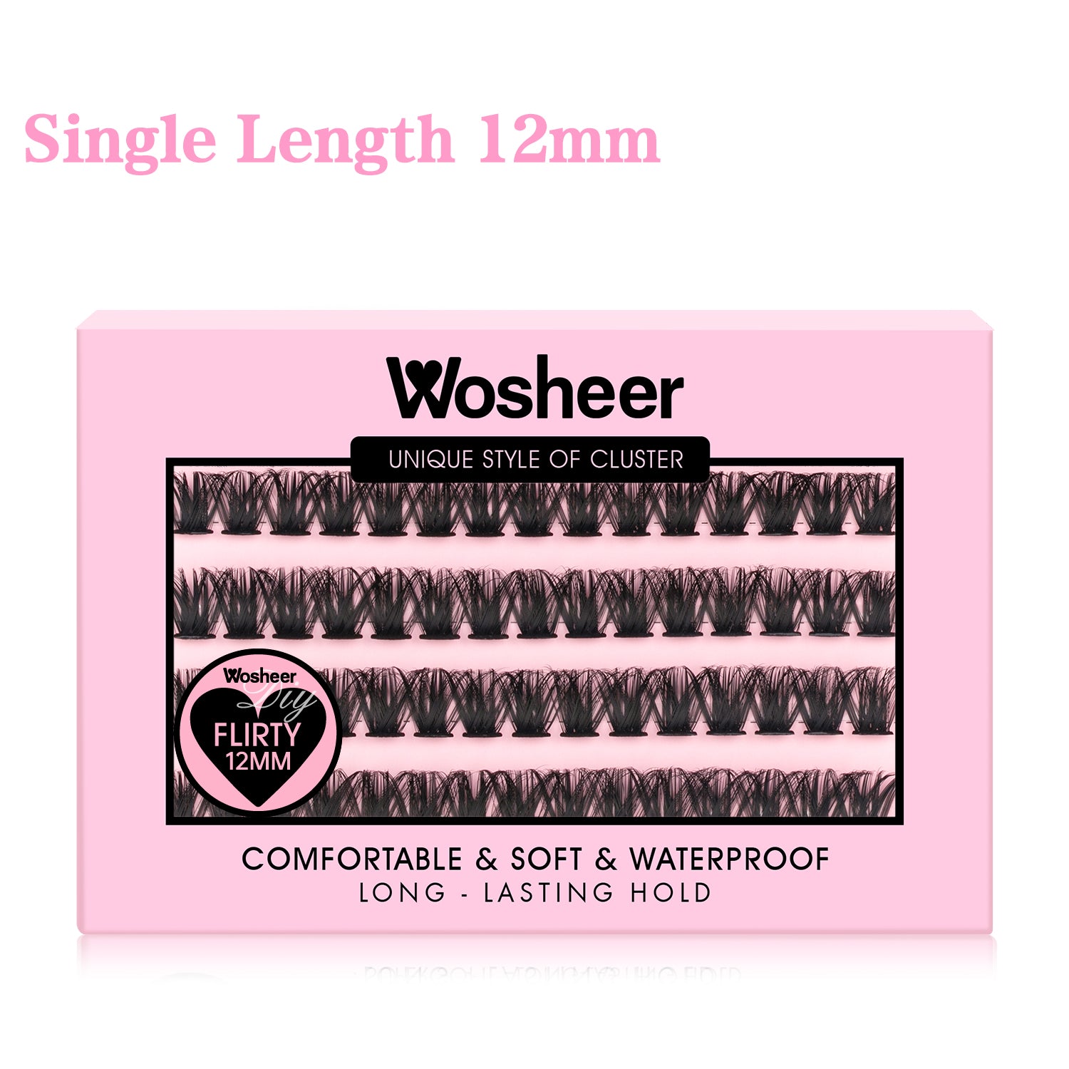FLIRTY Lash Clusters - WOSHEER