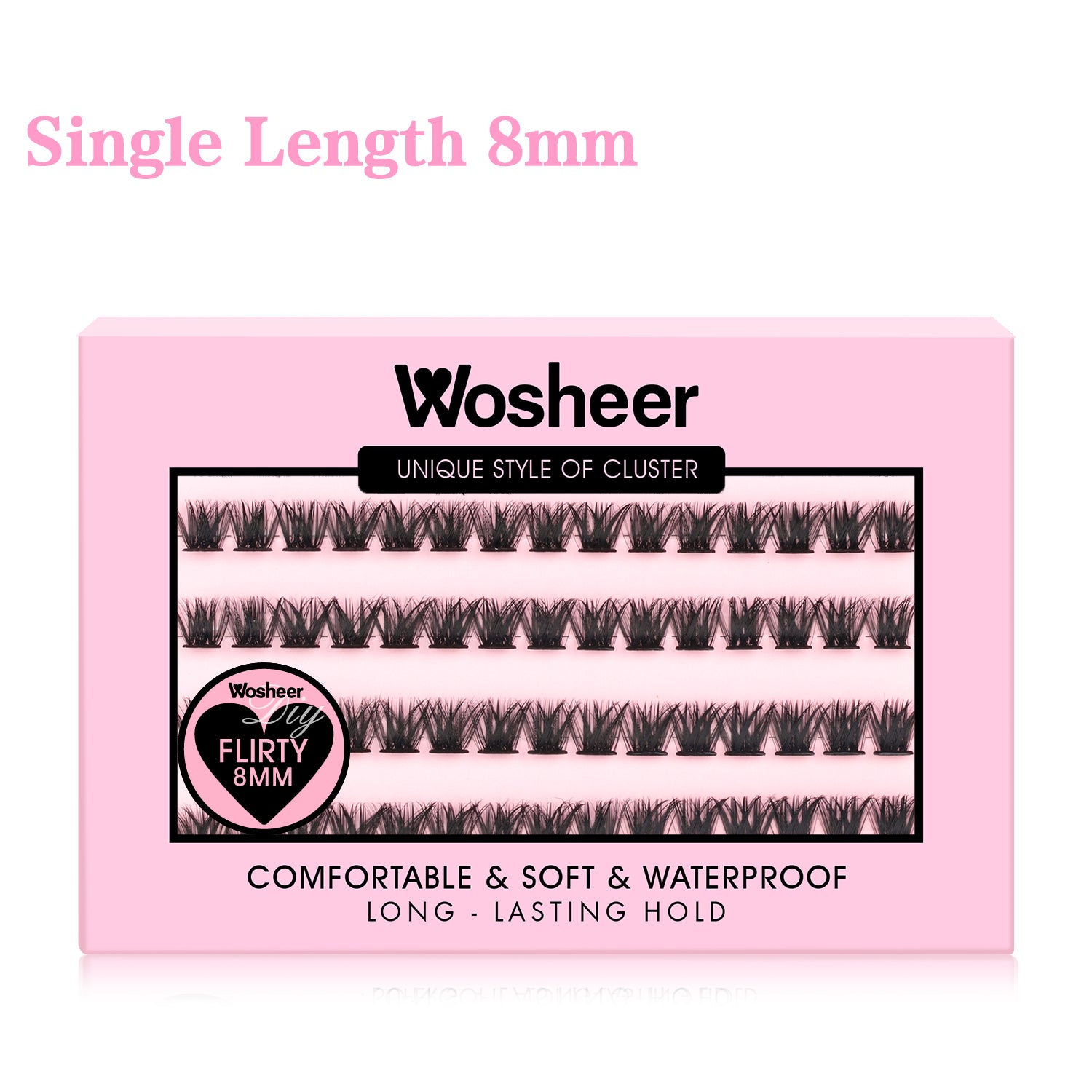 FLIRTY Lash Clusters - WOSHEER