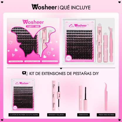 FLIRTY Lash Clusters - MX - WOSHEER