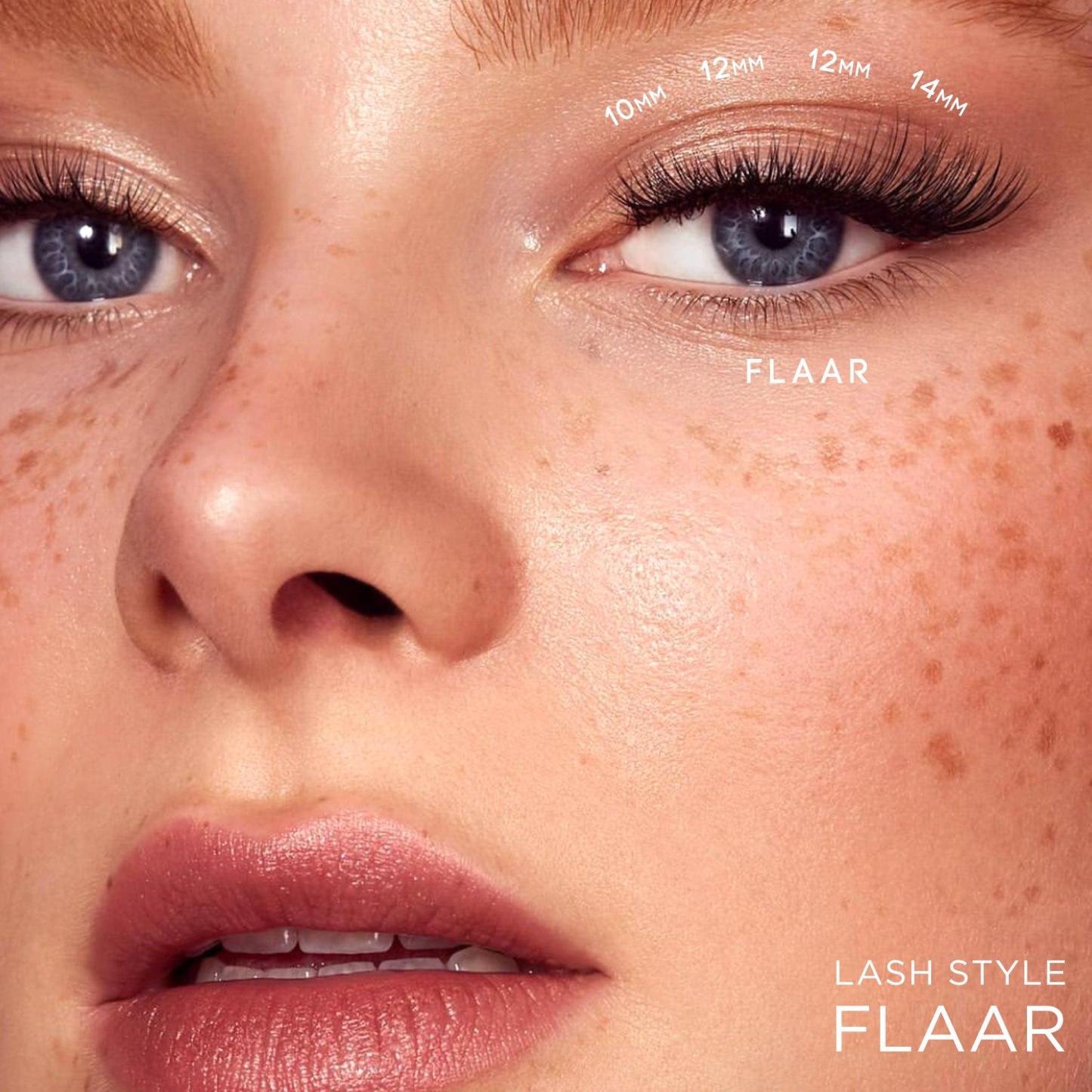 FLAAR Pre-glued Lash Clusters - MX - WOSHEER