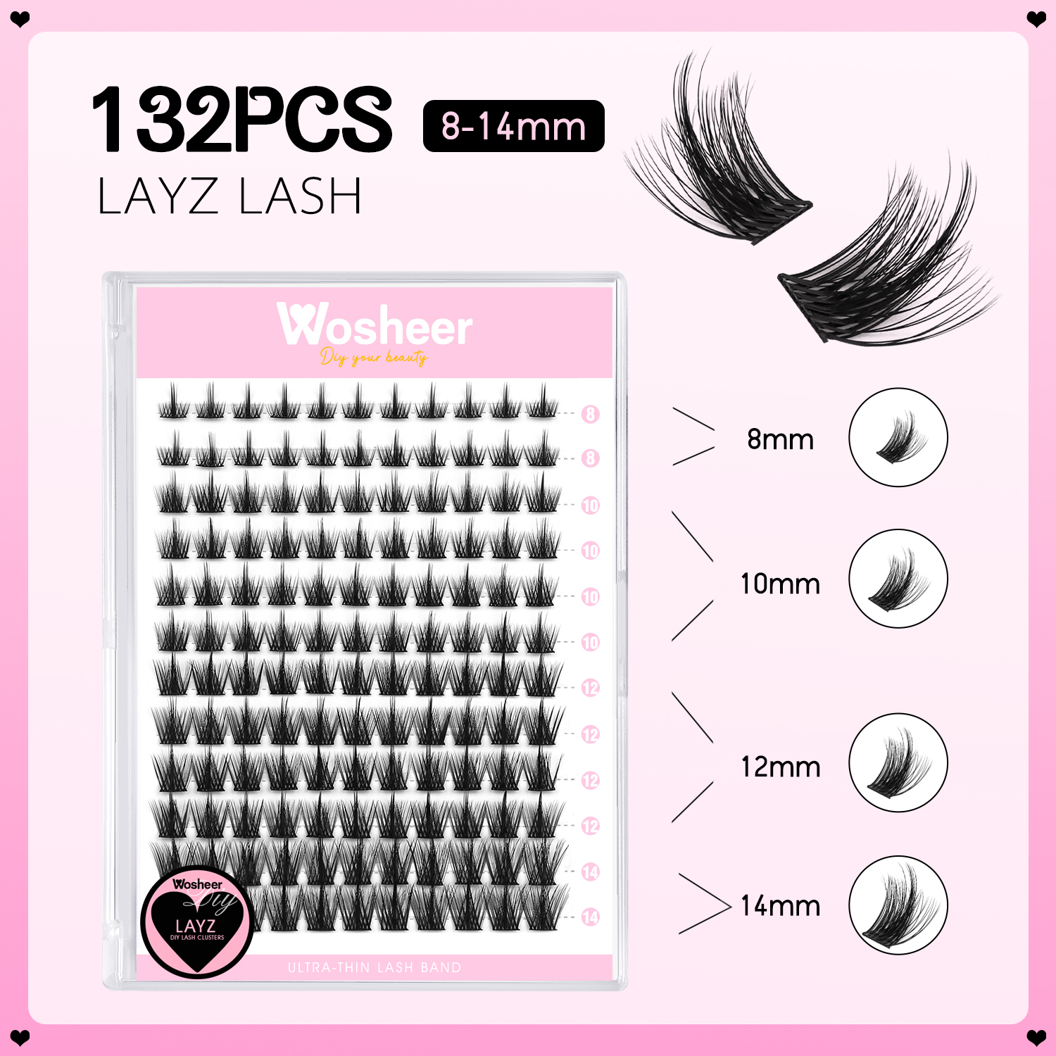 LAYZ Lash Clusters