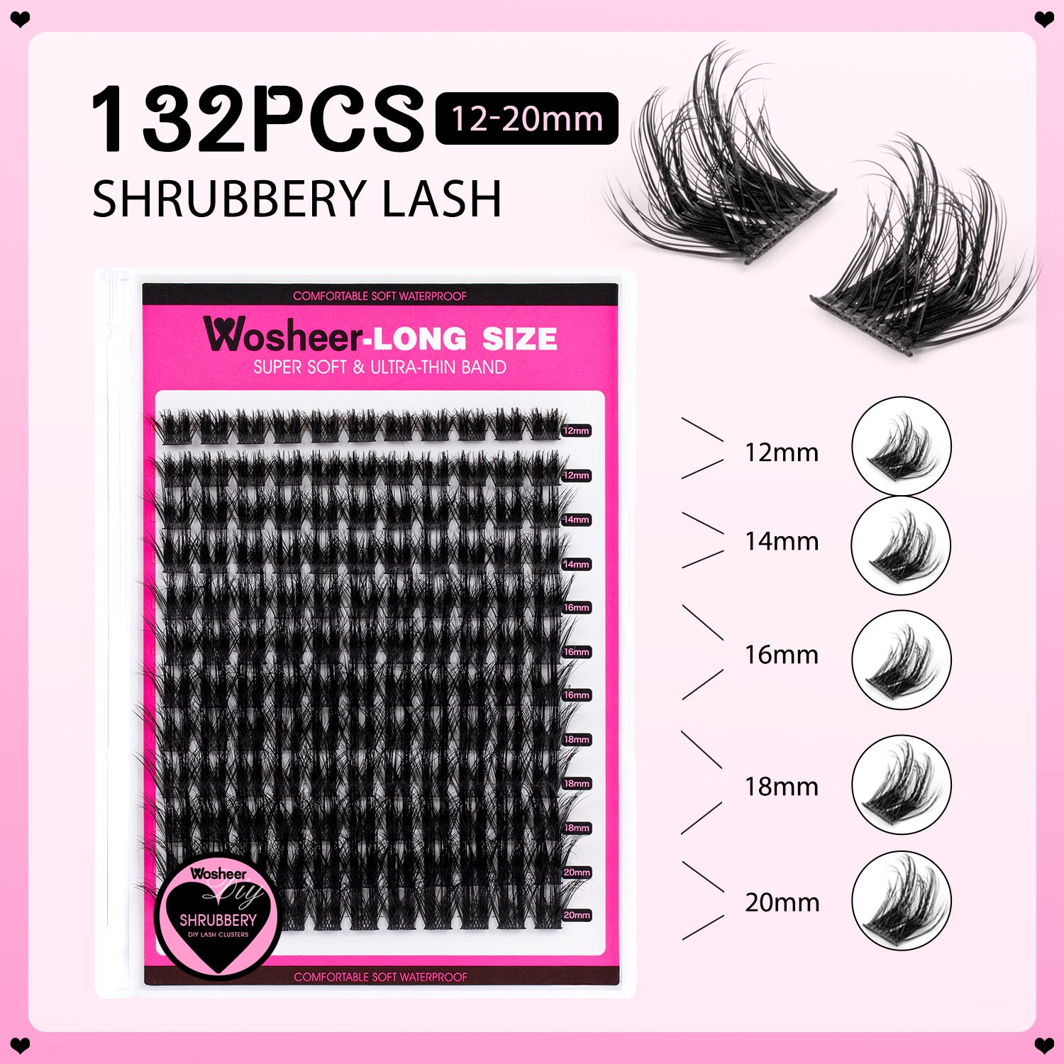 SHRUBBERY Lash Clusters - WOSHEER