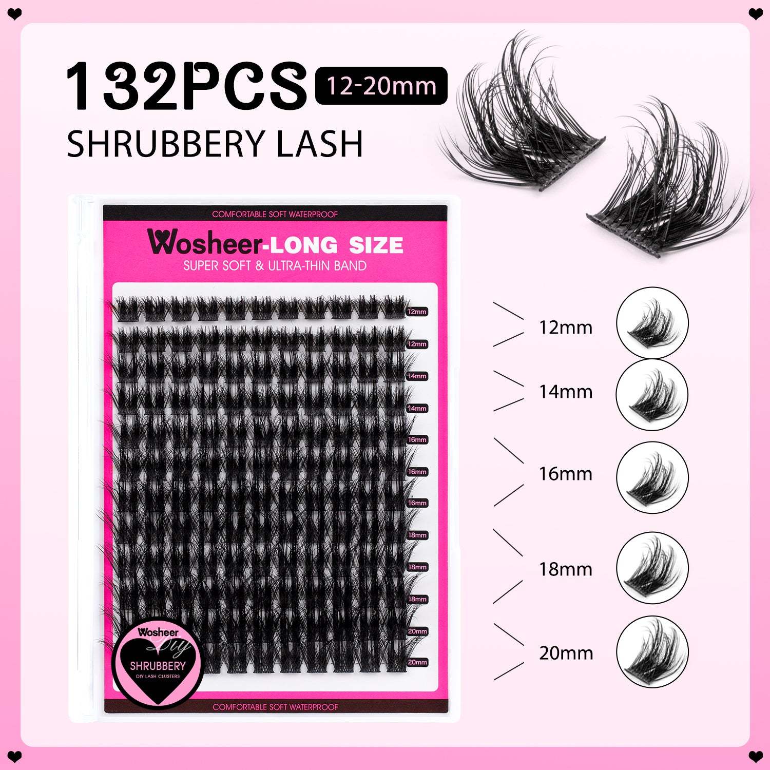 SHRUBBERY Lash Clusters - WOSHEER