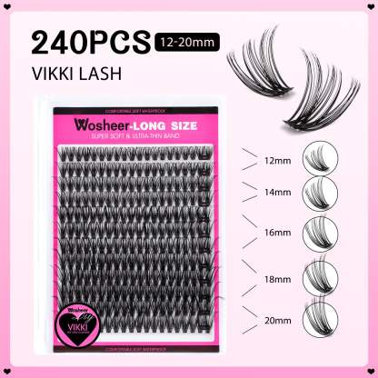 VIKKI Lash Clusters - WOSHEER