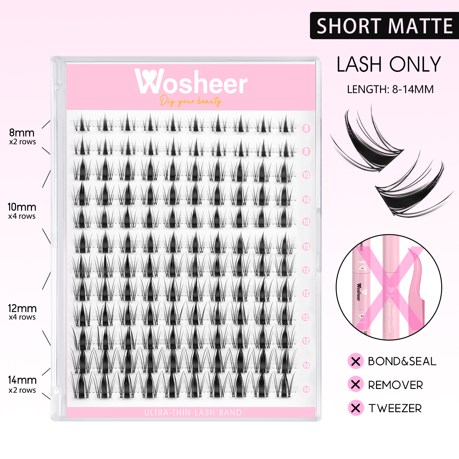MANGA MATTE Lash Clusters